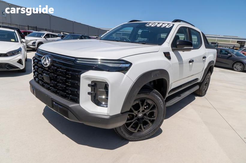 White 2026 LDV T60 Double Cab Utility Max Plus (4X4)