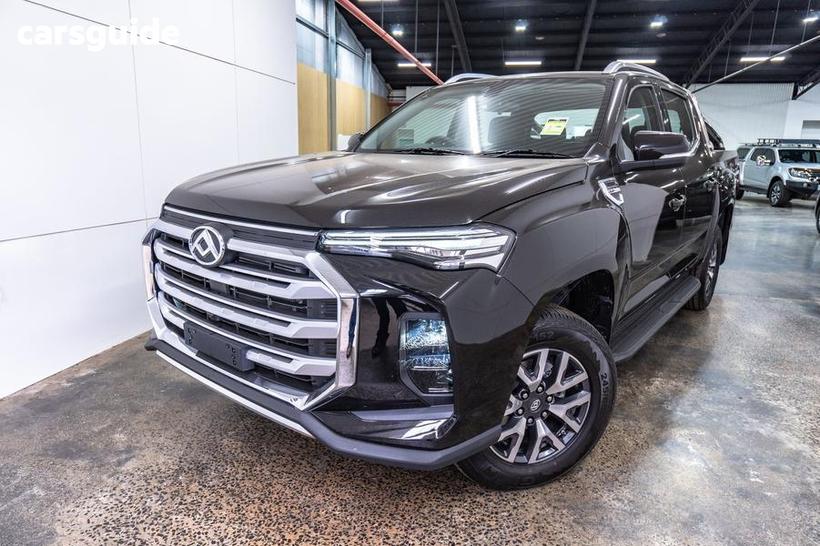 Black 2025 LDV T60 Double Cab Utility Max Pro (4X4)