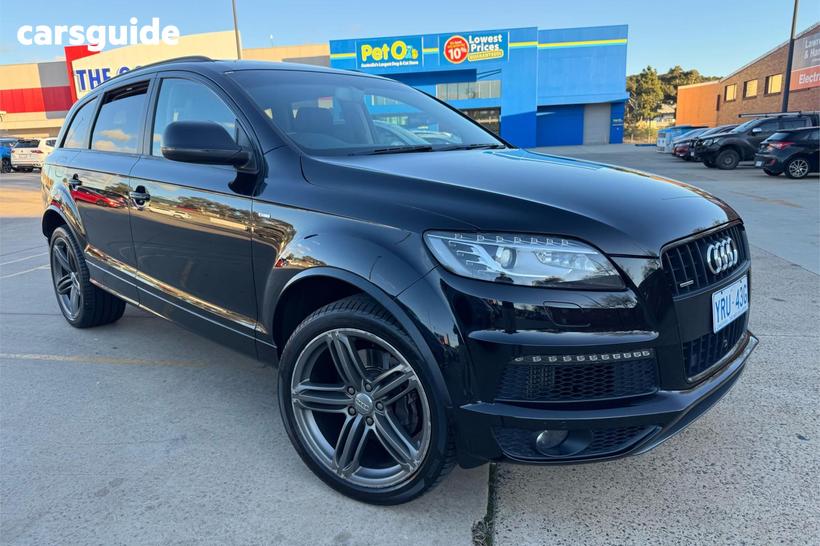 Black 2014 Audi Q7 Wagon 3.0 Tdi Quattro