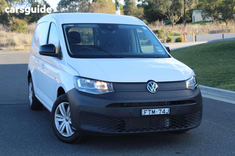 White 2025 Volkswagen Caddy Van Cargo Tdi320