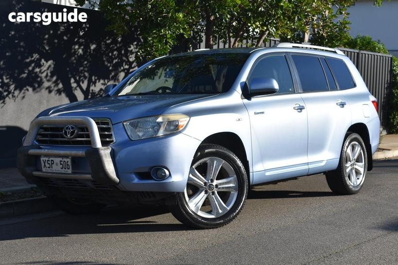 Blue 2008 Toyota Kluger Wagon Grande (4X4)