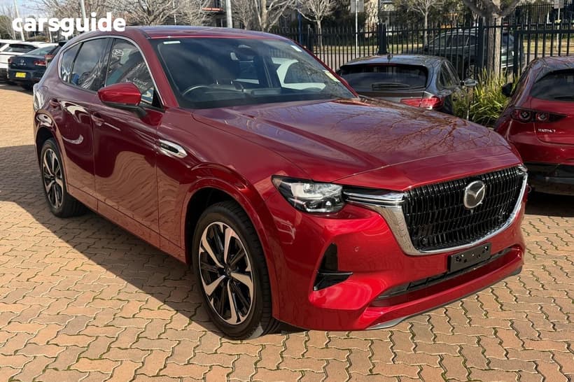 Red 2023 Mazda CX-60 Wagon P50E Azami Phev