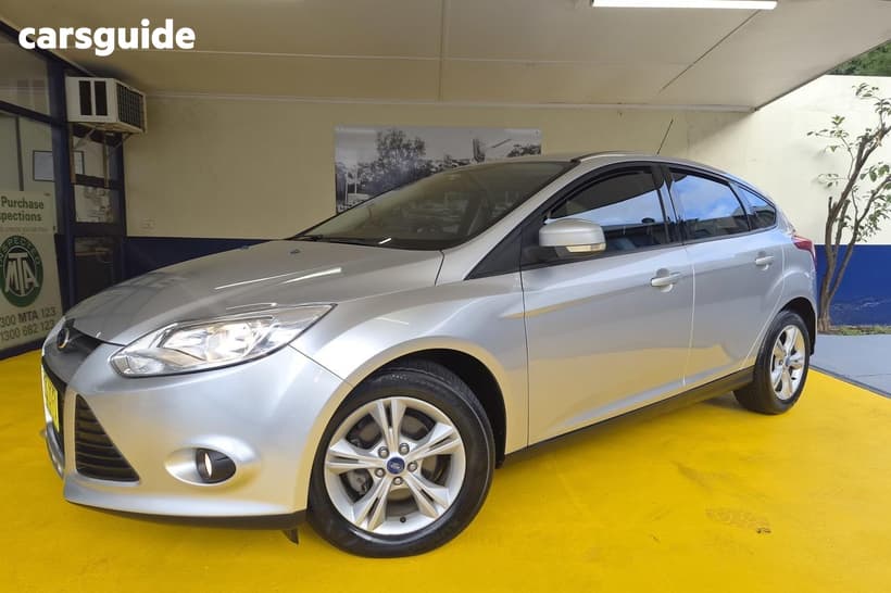 Silver 2013 Ford Focus Hatchback Trend