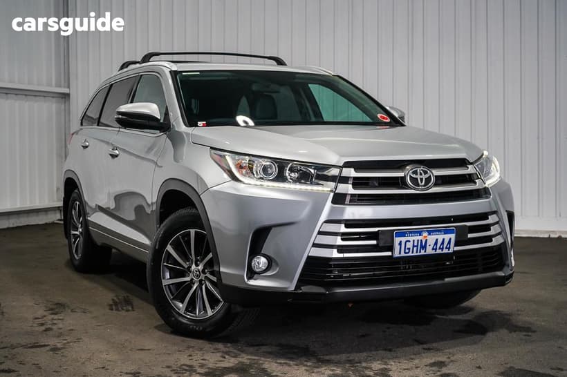 Silver 2017 Toyota Kluger Wagon Gxl (4X4)