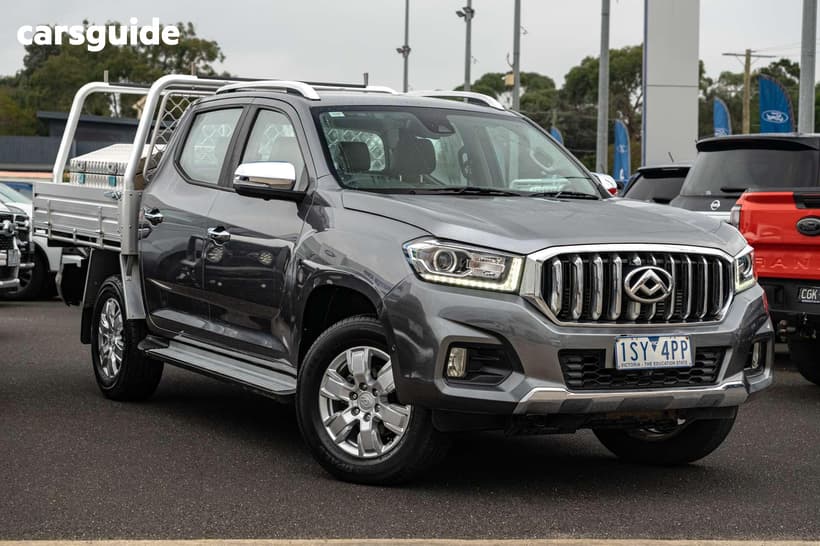 Grey 2020 LDV T60 Double Cab Utility Luxe (4X4)