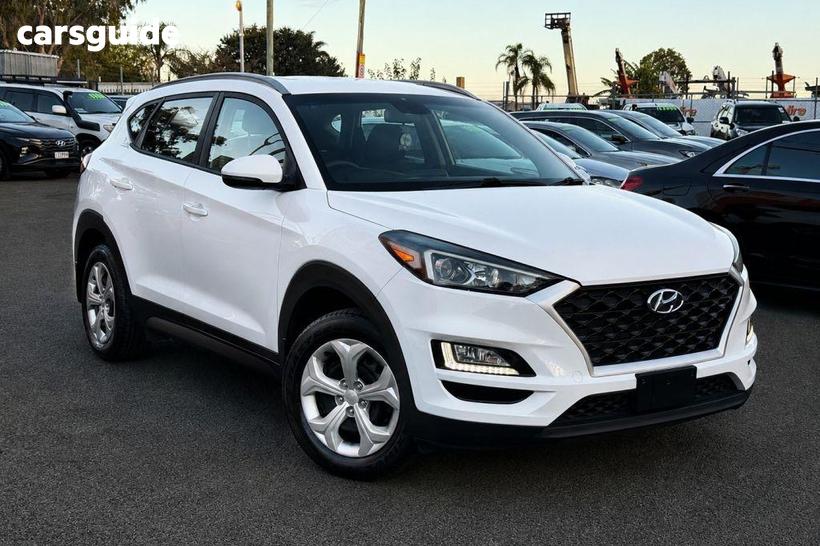 White 2018 Hyundai Tucson SUV GO (FWD) TL3 MY19