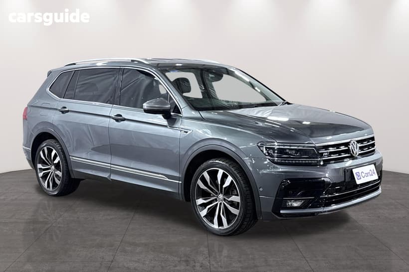 Grey 2018 Volkswagen Tiguan Wagon Allspace 162 Tsi Highline