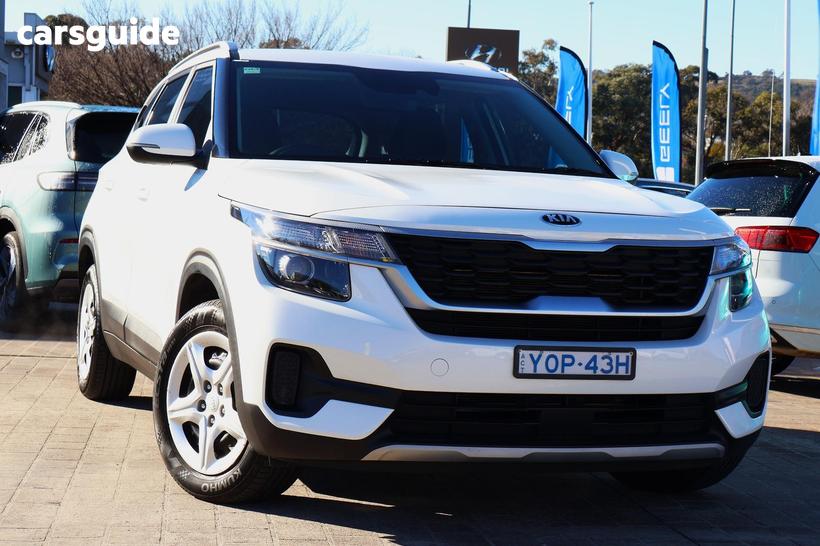 White 2020 Kia Seltos Wagon S (Fwd)