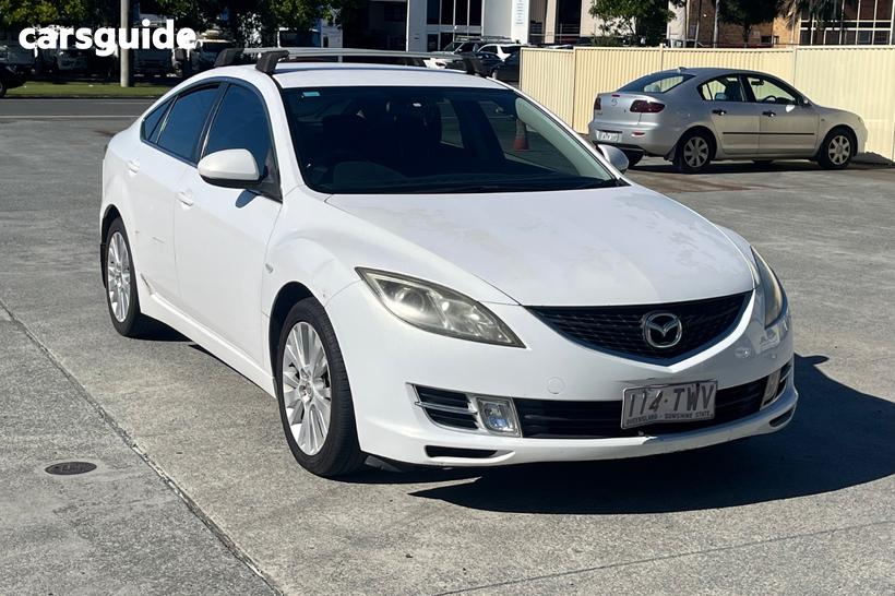 White 2008 Mazda 6 Hatchback Classic
