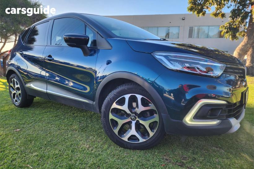 Blue 2019 Renault Captur Wagon Intens