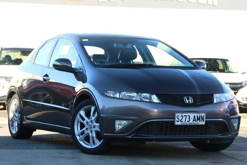 Grey 2011 Honda Civic Hatchback Si