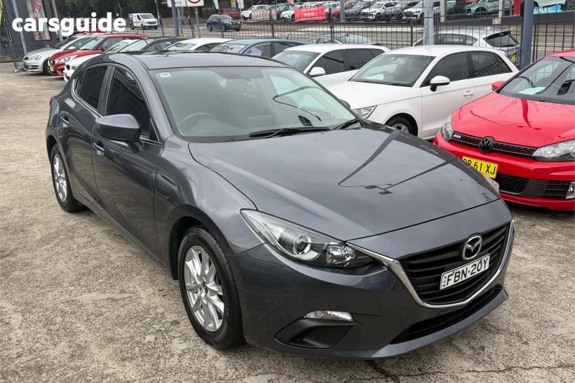 Grey 2013 Mazda 3 Hatchback Maxx