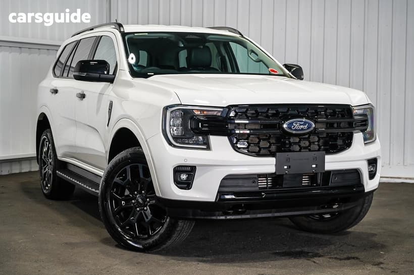 White 2025 Ford Everest Wagon Sport (4Wd)