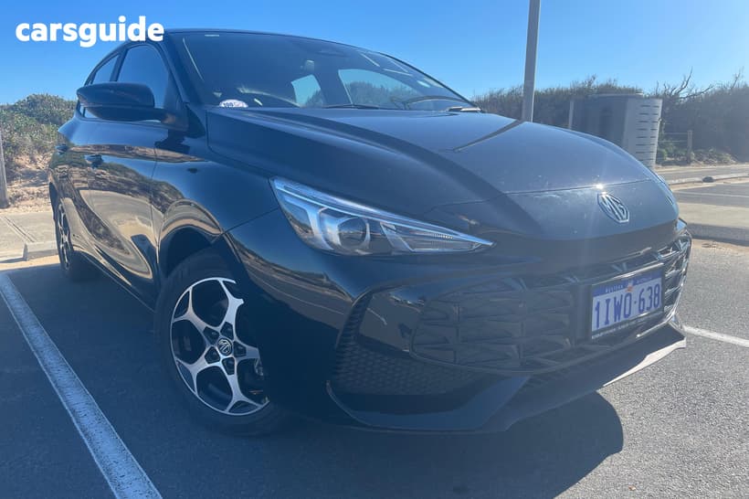 Black 2025 MG MG3 Hatchback Excite