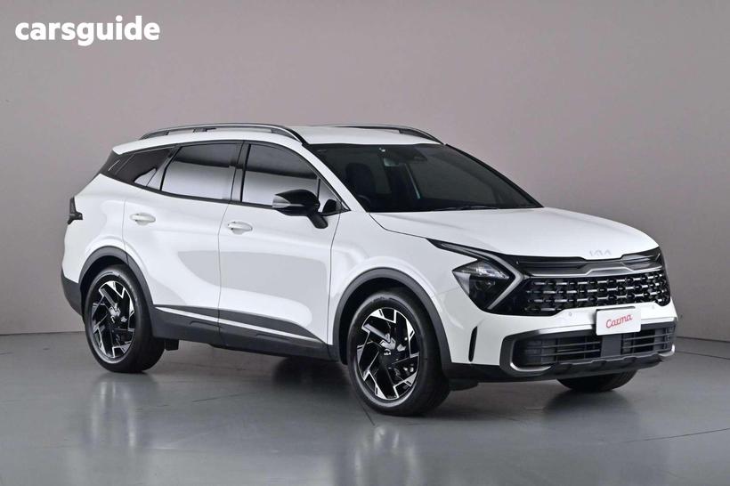 White 2025 Kia Sportage Wagon Sx+ (Awd)