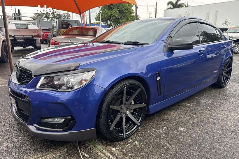 Blue 2016 Holden Commodore Sedan Sv6 Black 20 Pack