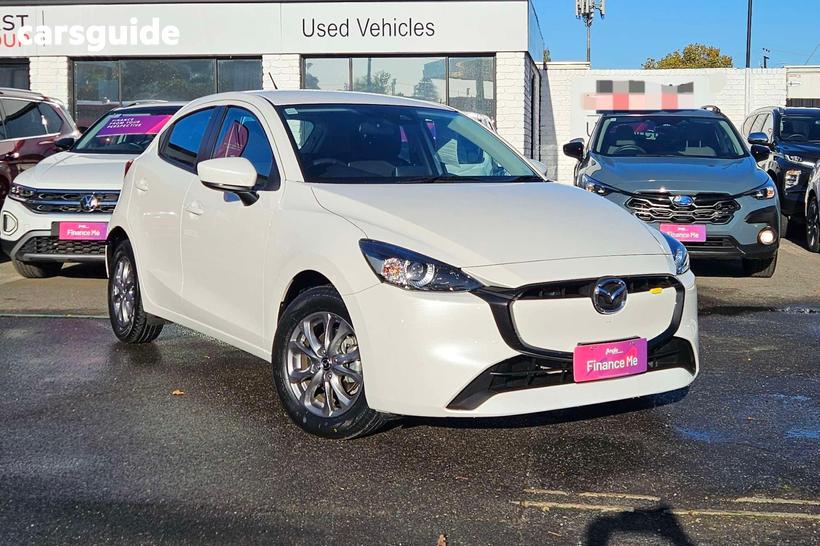White 2024 Mazda 2 Hatchback G15 Pure