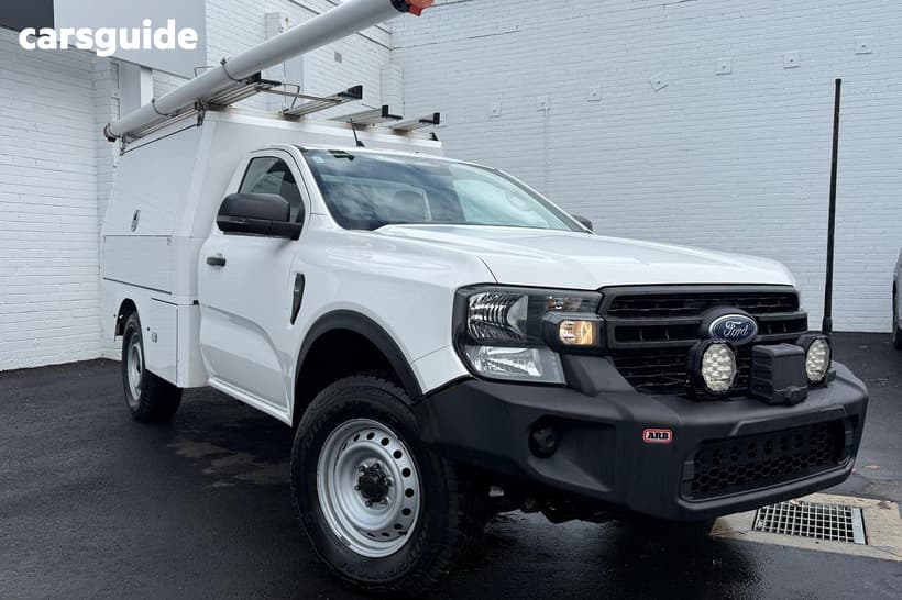 White 2022 Ford Ranger Super Cab Chassis Xl 2.0 (4X4)