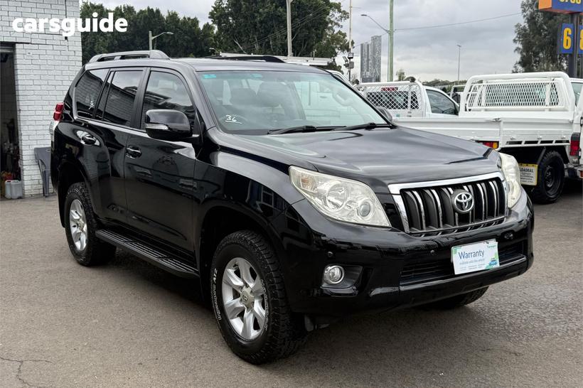 Black 2012 Toyota Landcruiser Prado Wagon Altitude (4X4)