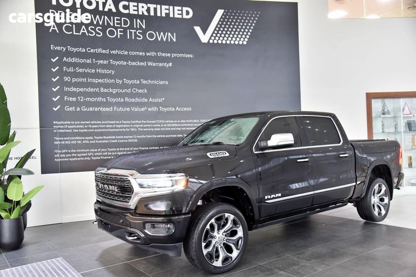 Black 2021 RAM 1500 Crew Cab Utility Limited Rambox (Hybrid)