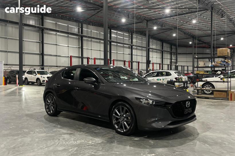Grey 2024 Mazda 3 Hatchback G20 Evolve