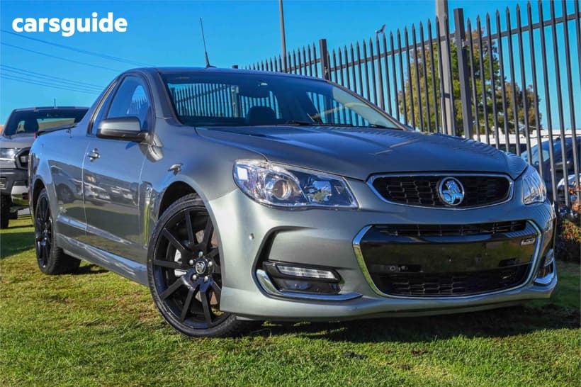 Grey 2016 Holden UTE Utility Ss-V
