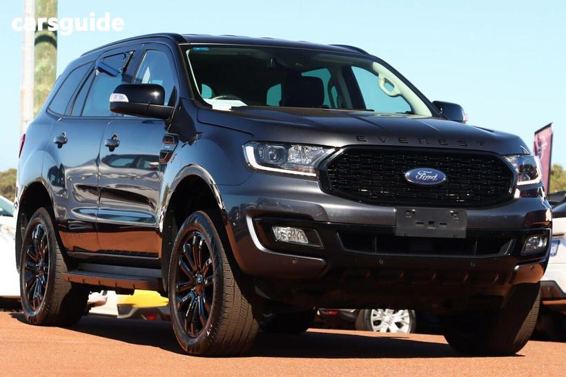 Grey 2022 Ford Everest Wagon Sport (Rwd)