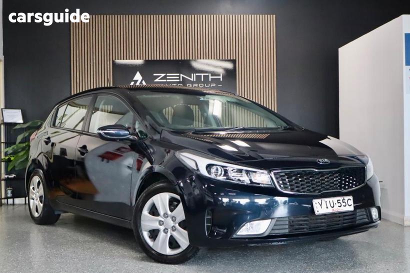 Blue 2018 Kia Cerato Hatchback S