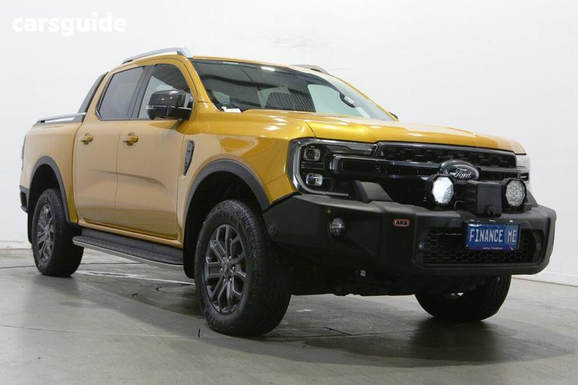 Gold 2024 Ford Ranger Double Cab Pick Up Wildtrak 3.0 (4X4)