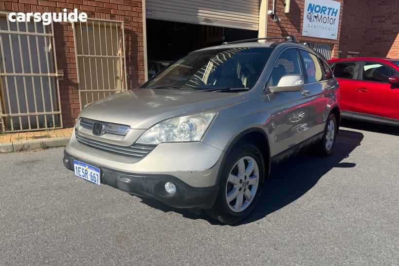 Gold 2007 Honda CR-V Wagon (4X4) Luxury
