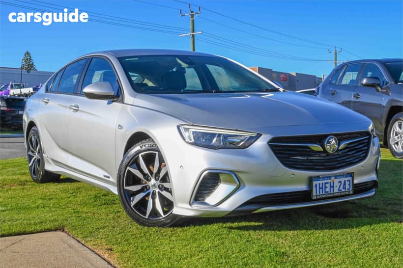 Silver 2018 Holden Commodore Liftback Rs