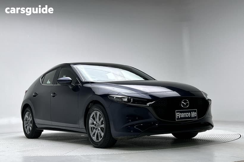 Blue 2024 Mazda 3 Hatchback G20 Pure