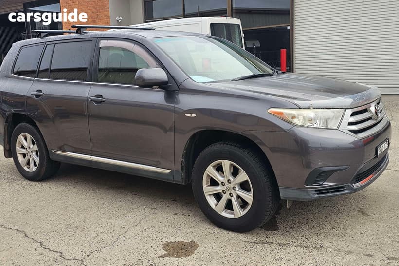 Grey 2011 Toyota Kluger Wagon Kx-R (4X4) 5 Seat