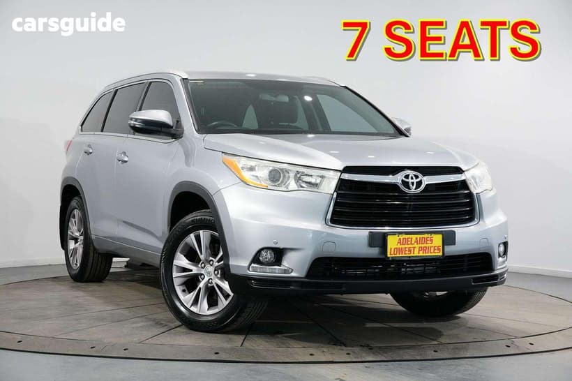 Silver 2014 Toyota Kluger Wagon Gxl (4X2)