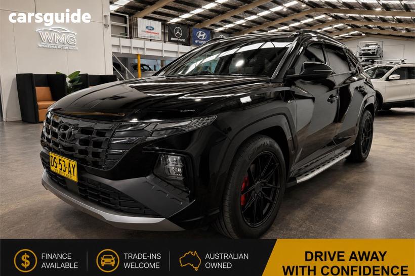 Black 2021 Hyundai Tucson Wagon Highlander N Line (Awd)