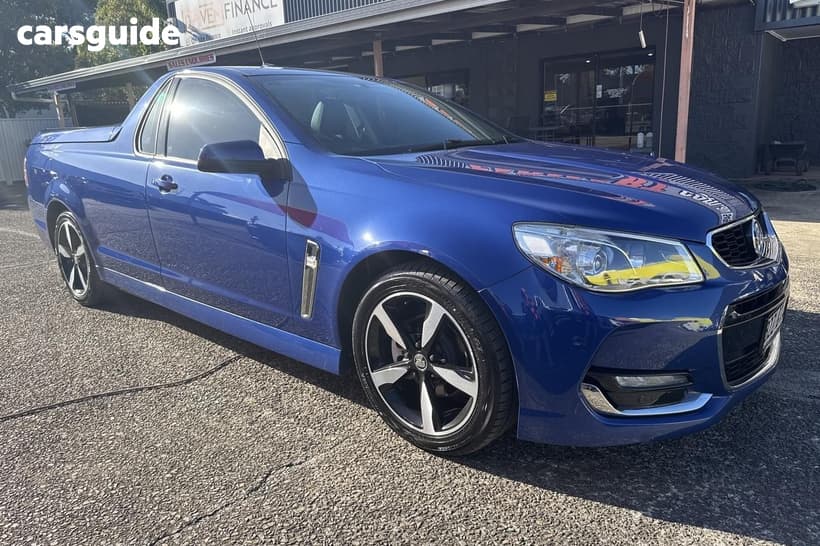Blue 2017 Holden UTE Utility Sv6