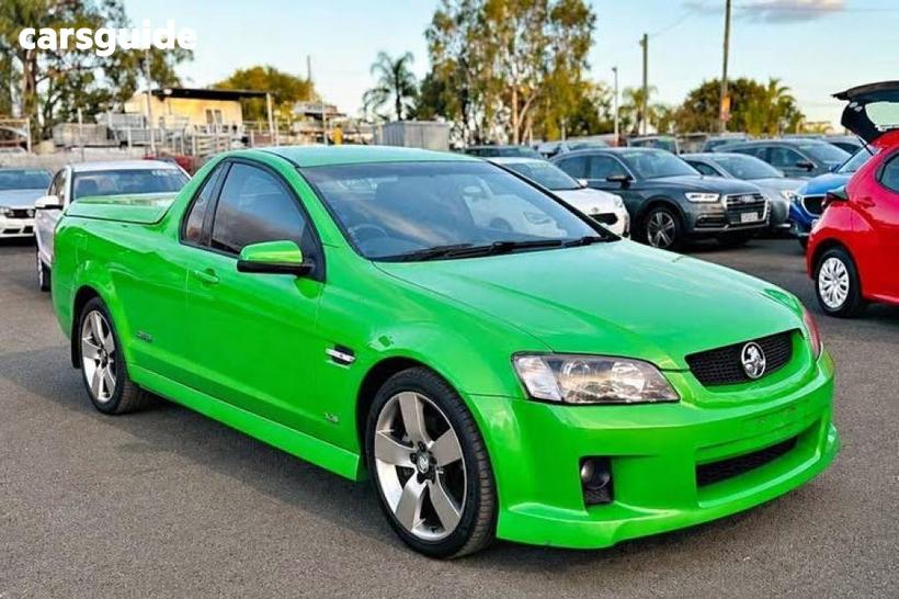 Green 2007 Holden Commodore Ute Tray SS-V VE