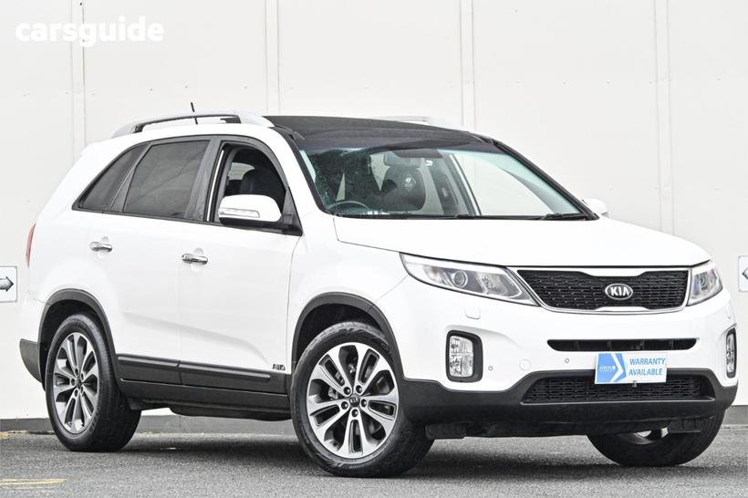 White 2014 Kia Sorento Wagon Platinum (4X4)