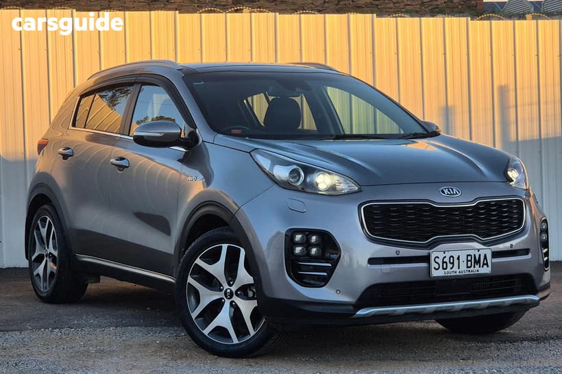 Silver 2016 Kia Sportage Wagon Platinum (Awd)