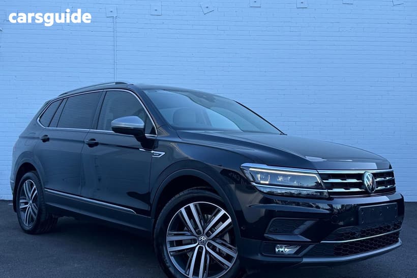 Black 2020 Volkswagen Tiguan Wagon Allspace 162 Tsi Highline