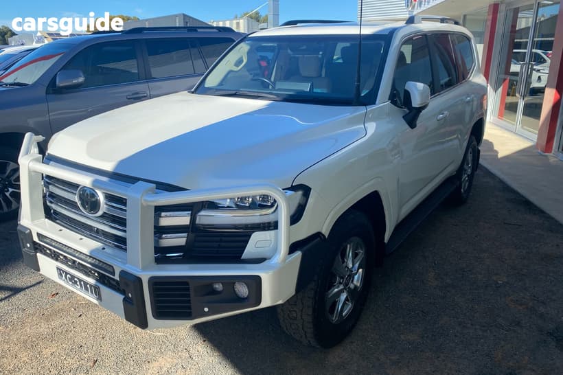 White 2022 Toyota Landcruiser Wagon Lc300 Vx (4X4)
