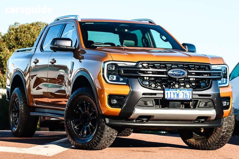 Yellow 2022 Ford Ranger Double Cab Pick Up Wildtrak 3.0 (4X4)