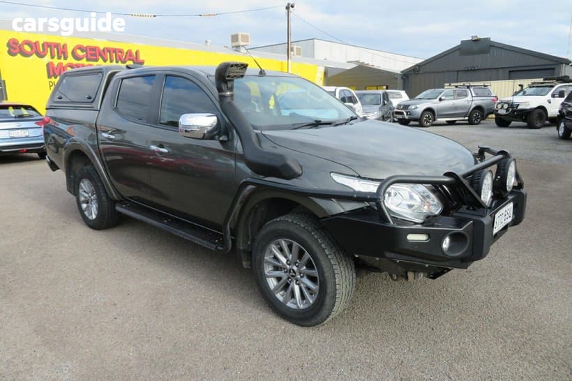 Grey 2018 Mitsubishi Triton Dual Cab Utility Gls (4X4)