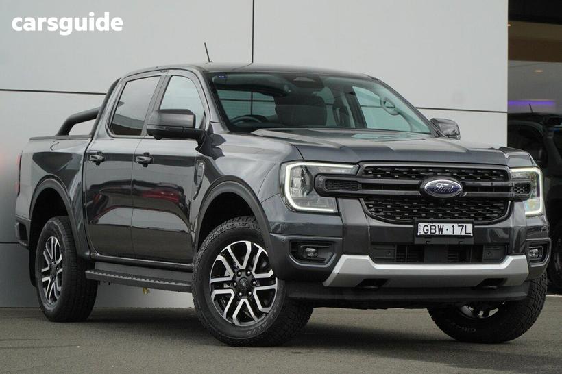 Grey 2025 Ford Ranger Double Cab Pick Up Sport 2.0 (4X4)