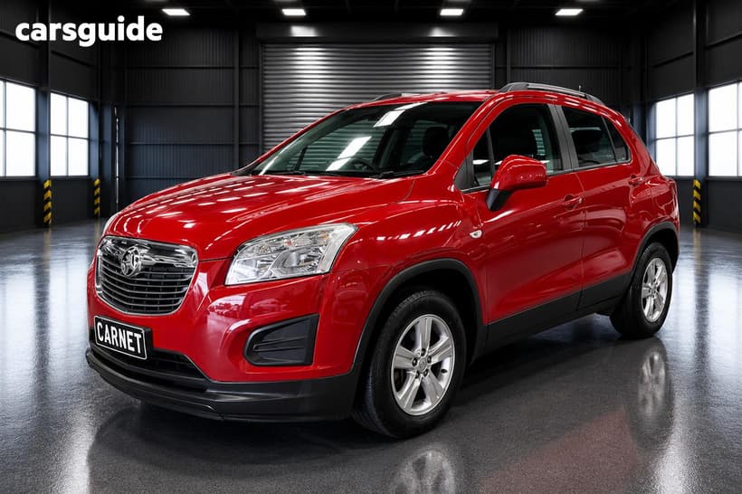 Red 2015 Holden Trax Wagon Ls