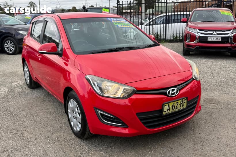 Red 2014 Hyundai I20 Hatchback Active