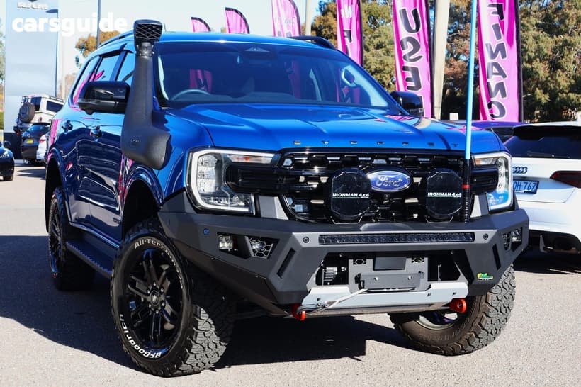 Blue 2024 Ford Everest Wagon Sport (4Wd)