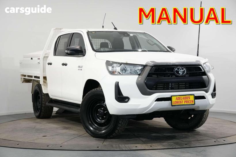 White 2021 Toyota Hilux Double Cab Pick Up Sr Hi-Rider