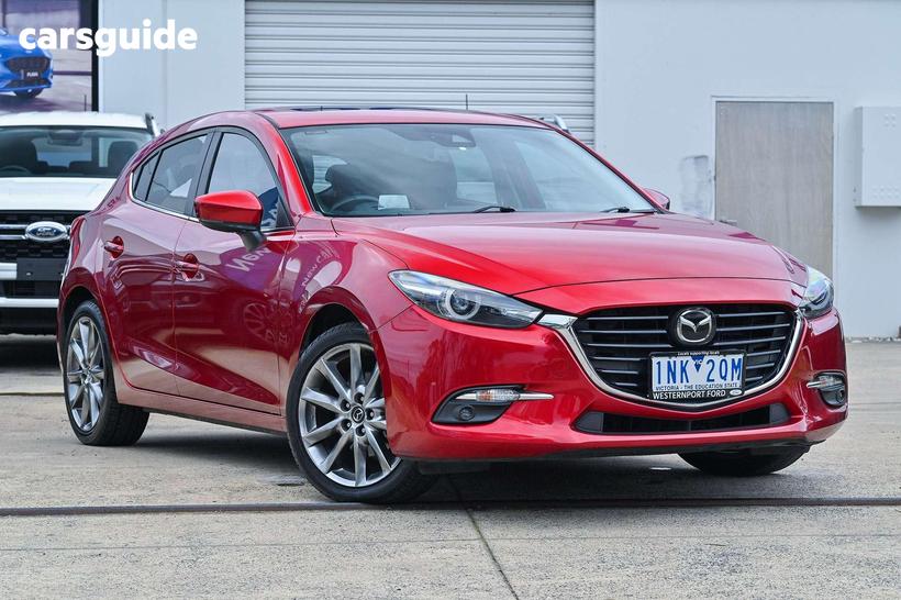Red 2018 Mazda 3 Hatchback Sp25 Astina