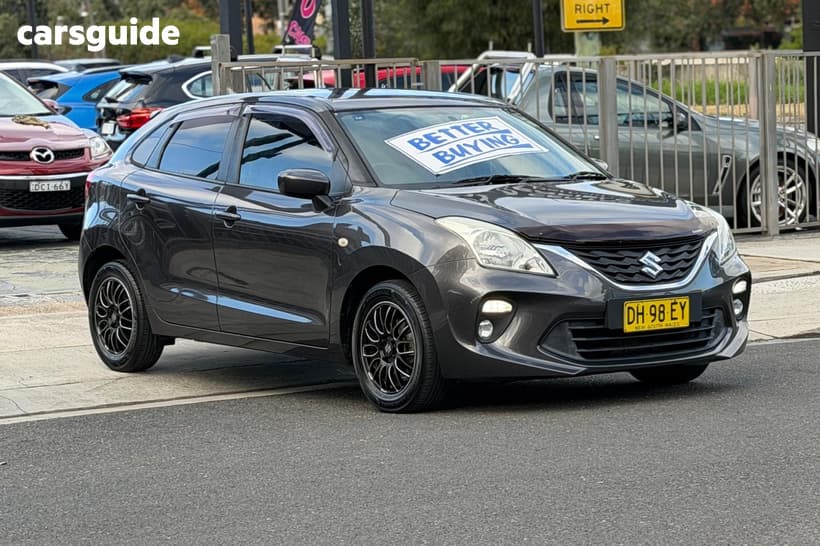Grey 2019 Suzuki Baleno Hatchback Gl (Qld)